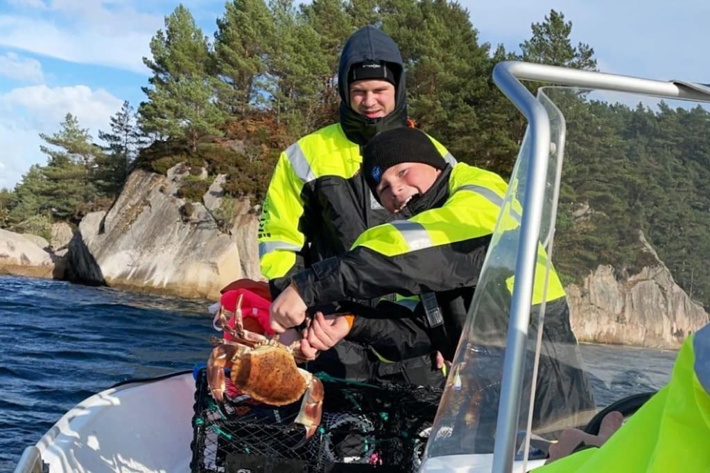 BekkjarvikEksklusiv Rorbu - Havblikk 1 - Batutleie别墅 外观 照片